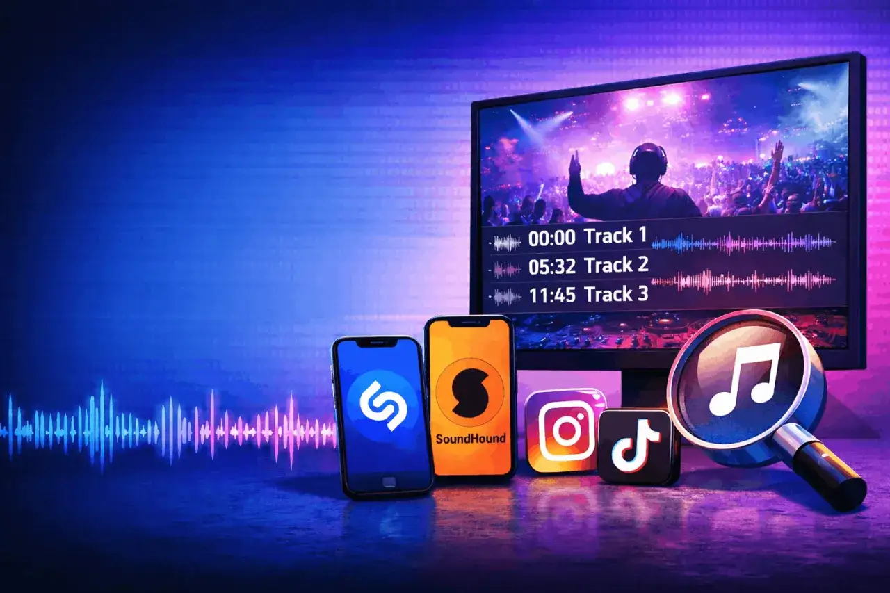 Chcesz wiedzieć, jak znaleźć piosenkę po teledysku? Aplikacje jak Shazam i SoundHound, ikony Instagrama, TikToka i lupa z nutą pomogą Ci odkryć muzykę.