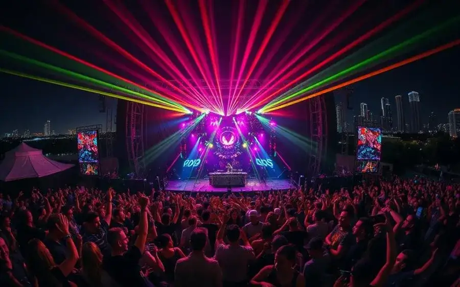 różne rodzaje setów dj klub festiwal