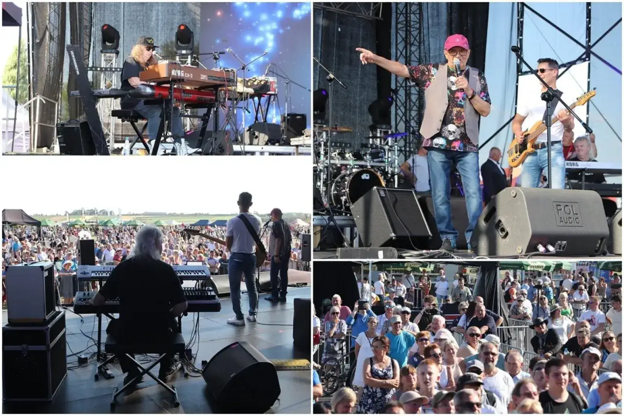 Skaldowie grają na żywo, a ich piosenki, od A do Z, rozbrzmiewają dla tłumu. Koncert pełen energii i muzyki.