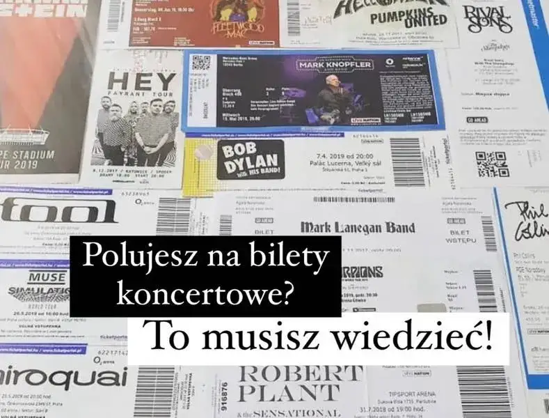 kupowanie biletów online koncert
