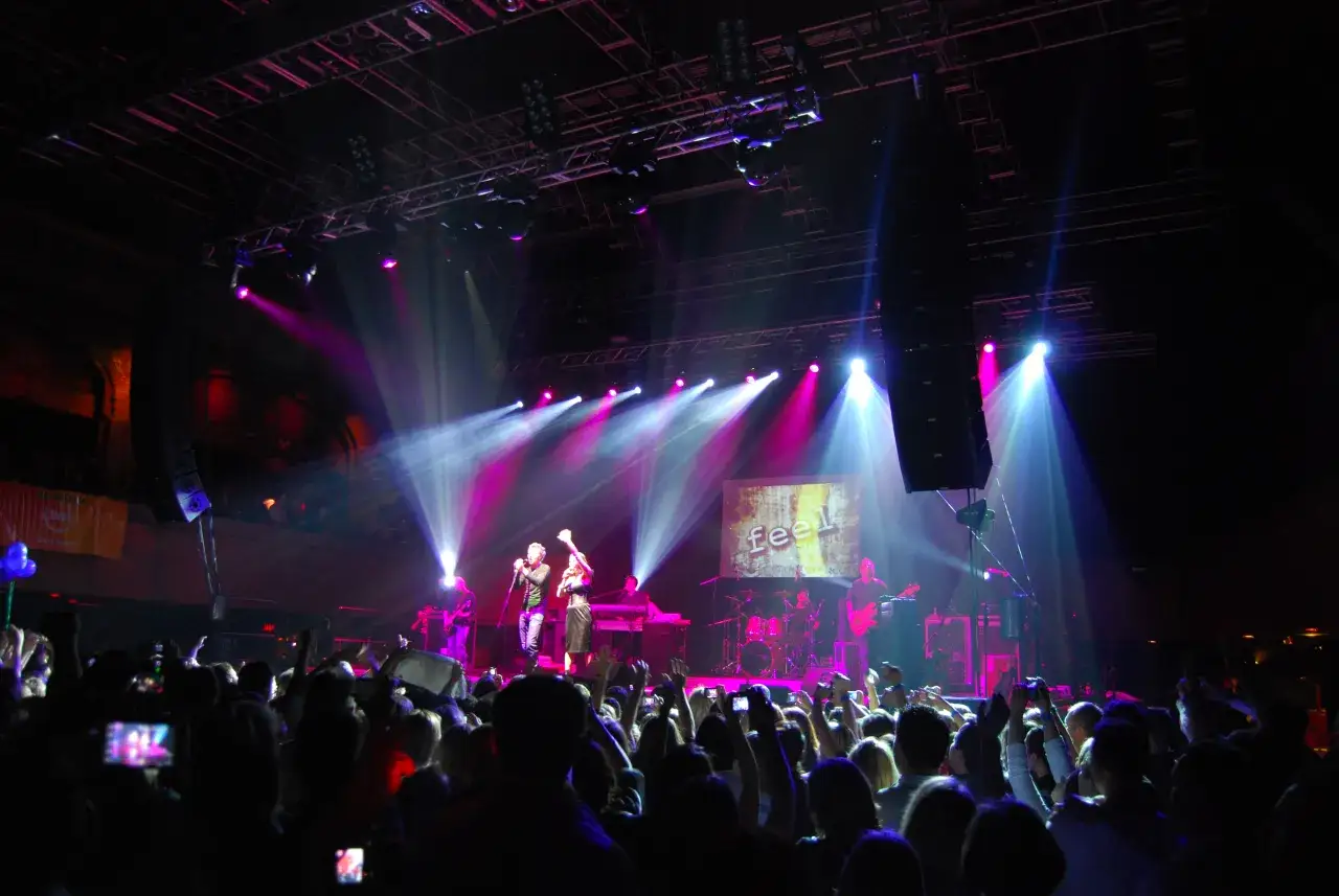 Zespół Feel koncert scena