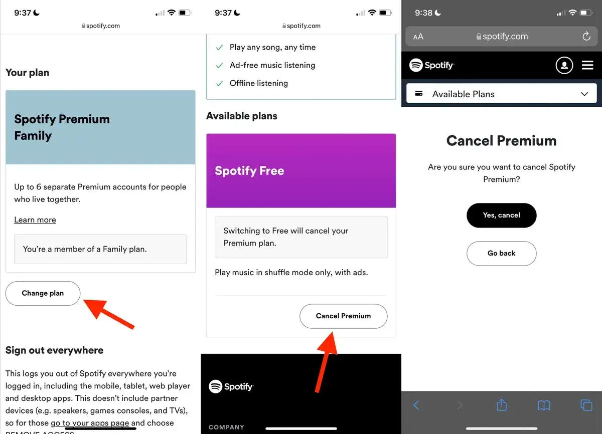 Jak zrezygnować z Spotify Premium? Zobacz, jak zmienić plan na darmowy i anulować subskrypcję.