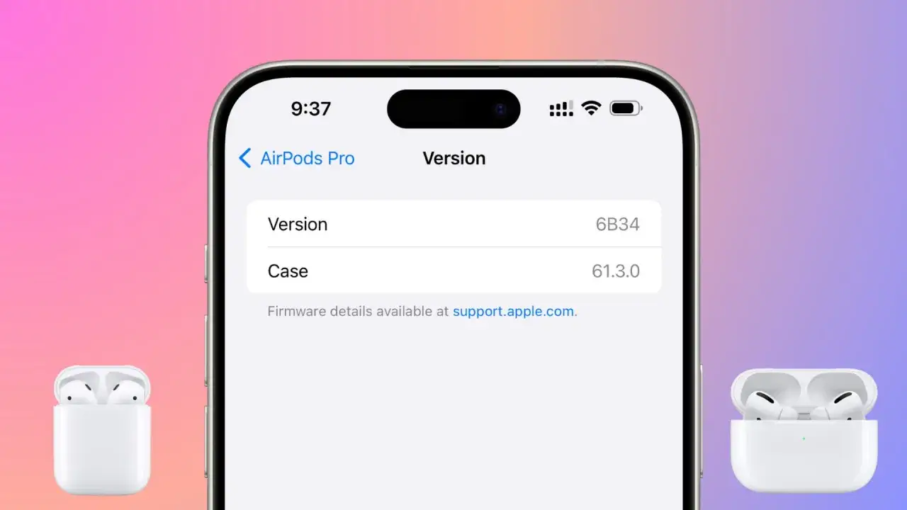 czyszczenie AirPods i aktualizacja oprogramowania