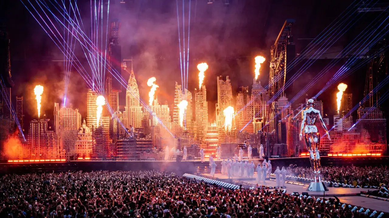 The Weeknd After Hours Til Dawn Tour stage production